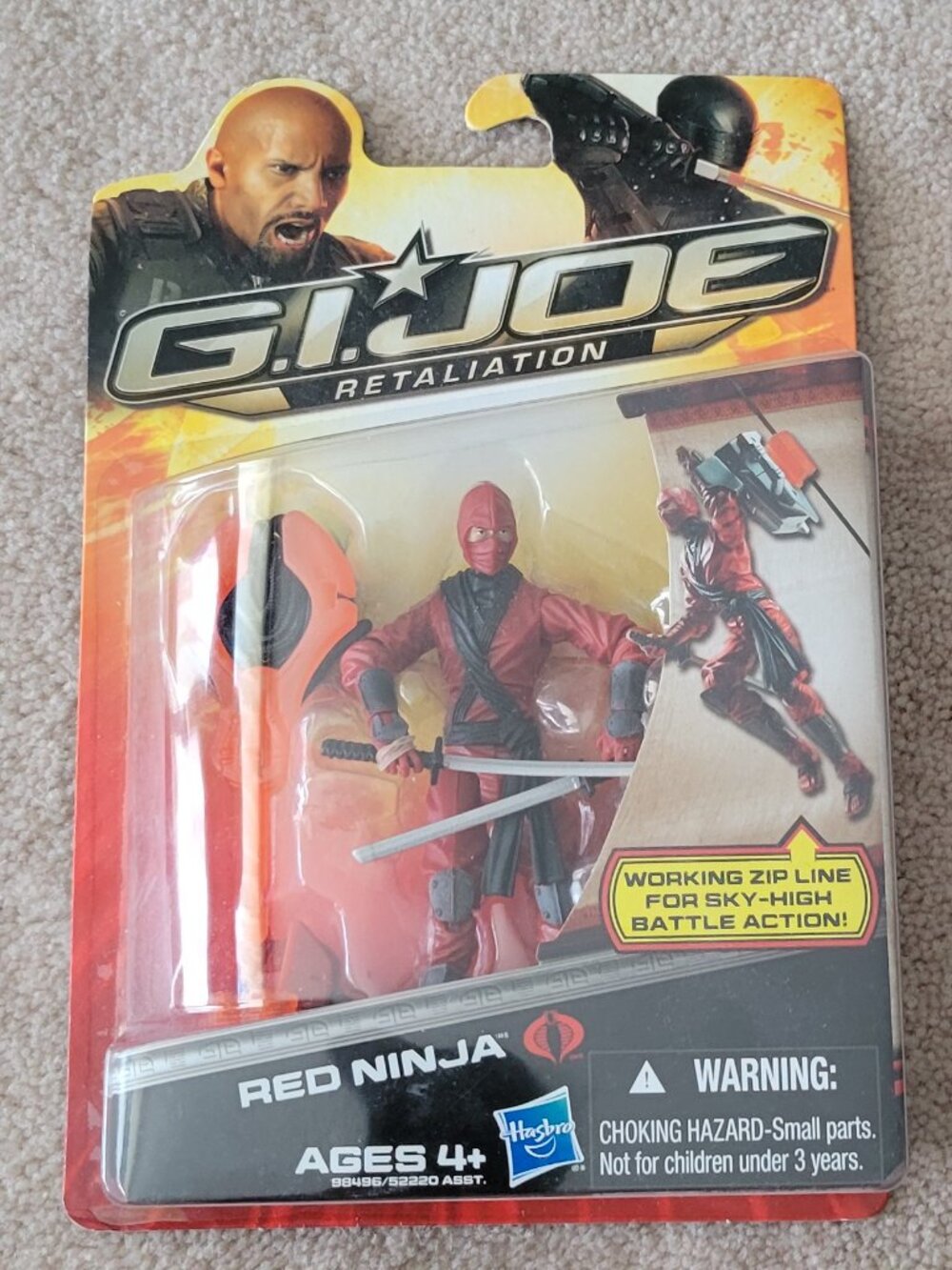 New G.I. Joe Retaliation Figures Lot Red Ninja Cobra Trooper GI Joe Trooper NWT - Picture 2 of 7